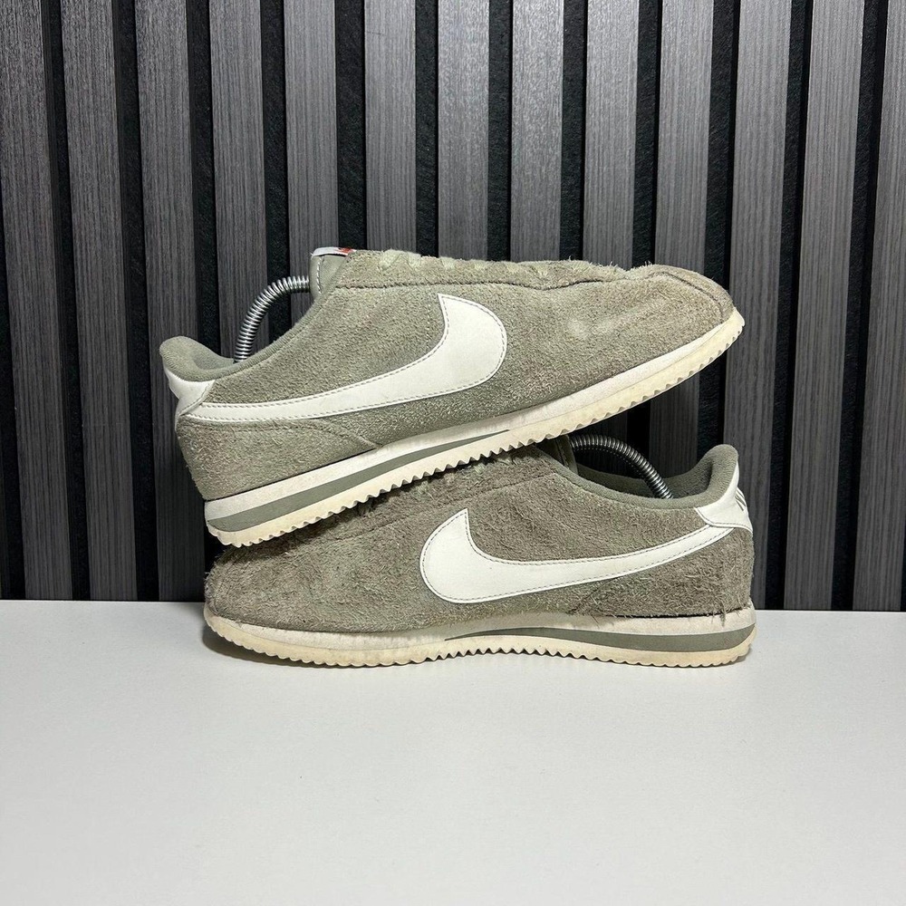 Nike Cortez green suede Womens 9.5 - Picture 5 of 8